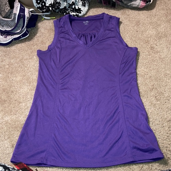 Women’s Champion purple Sleeveless athletic tank - Picture 1 of 4